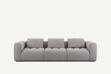 Długa, 3-osobowa sofa modułowa Mosso
