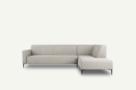 Narożnik Bolder – nowoczesny narożnik do salonu na metalowych nogach