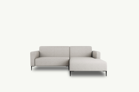 Nowoczesny narożnik Bolder na wysokich nogach