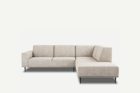 Nowoczesny narożnik do salonu w eleganckiej formie Daglas