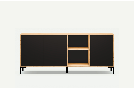 Duża pojemna komoda loftowa FORM do salonu