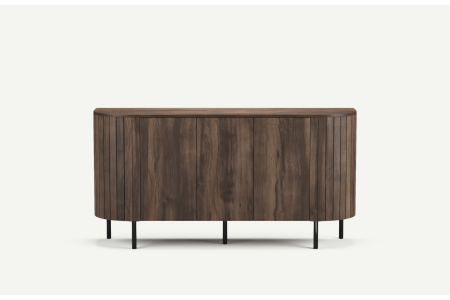 Duża komoda 3-drzwiowa Mila dąb barokowy do przechowywania