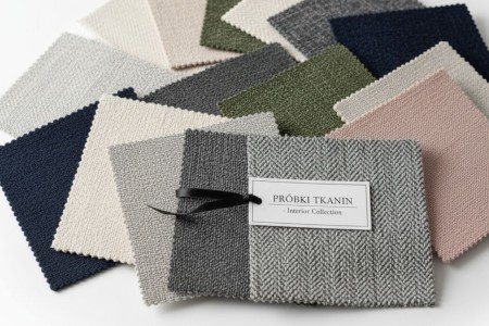 Usługa wysyłki próbek tkanin