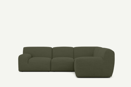 Narożnik modułowy Quintin – kompaktowy układ