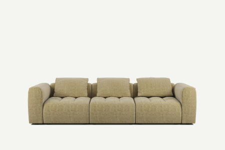 Długa, 3-osobowa sofa modułowa Mosso
