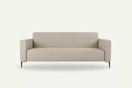 Nowoczesna sofa 3-osobowa Bolder na metalowych nogach