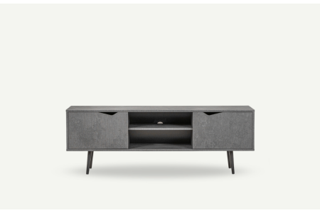 Szafka RTV DARKLE z dwoma półkami
